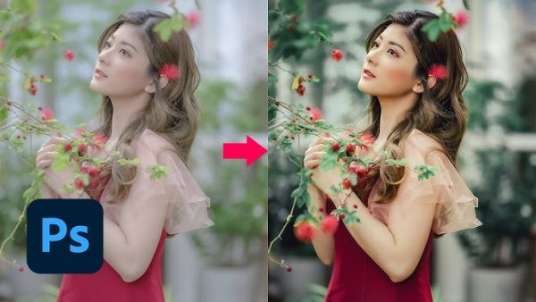 Photo editing in photoshop